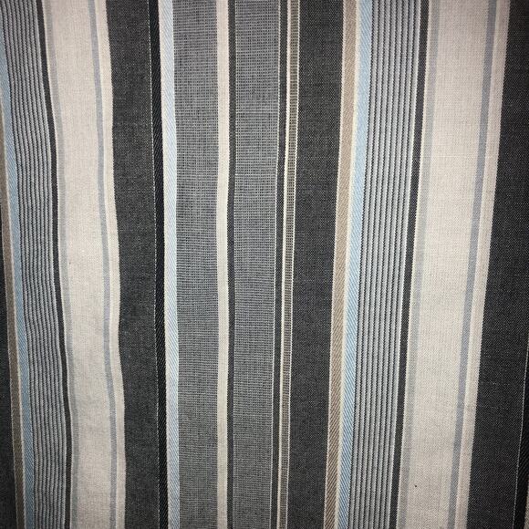 Elliott Cotton Blend XL Long Sleeve Button Front Striped Shirt - Picture 5 of 8